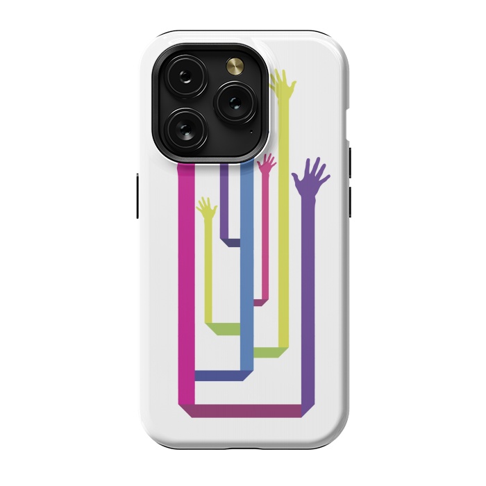 iPhone 15 Pro StrongFit Hands Tree by Sitchko