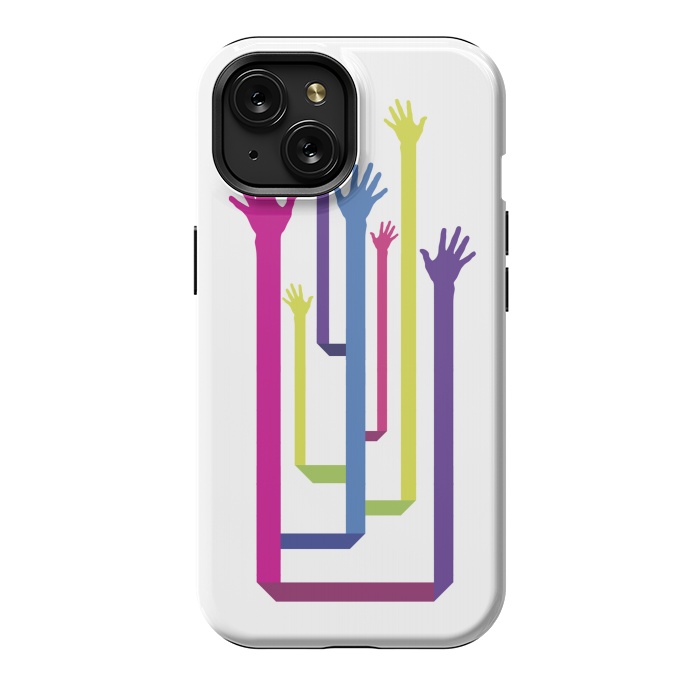 iPhone 15 StrongFit Hands Tree by Sitchko
