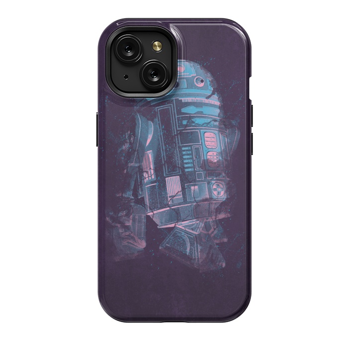 iPhone 15 StrongFit R2D2 by Sitchko