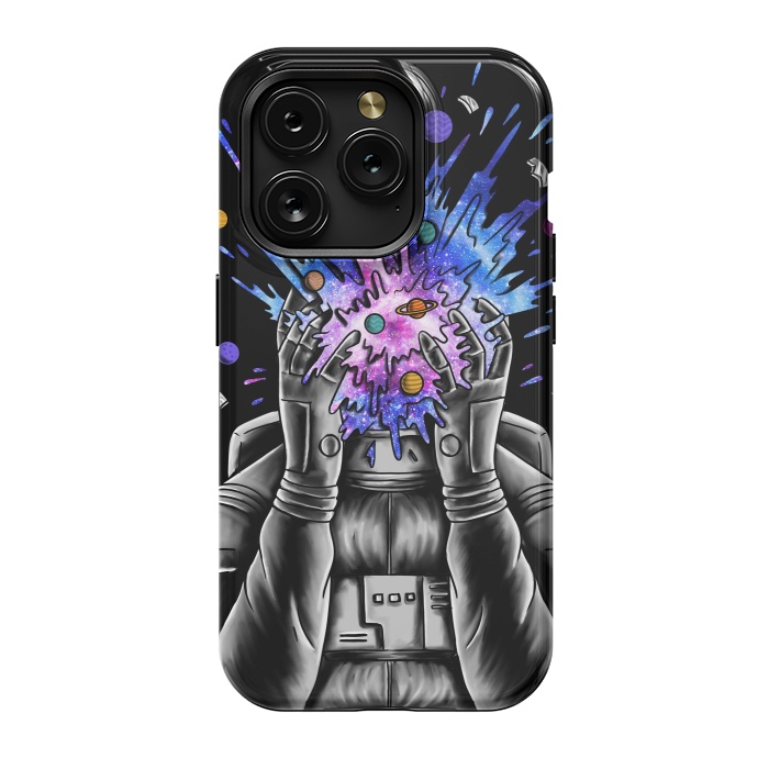 iPhone 15 Pro StrongFit Astronaut Big Bang by Coffee Man