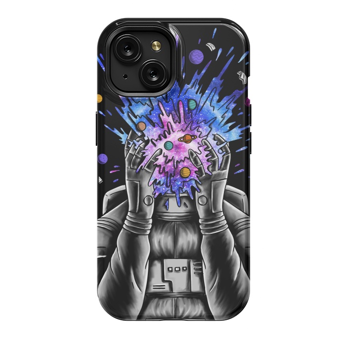 iPhone 15 StrongFit Astronaut Big Bang by Coffee Man