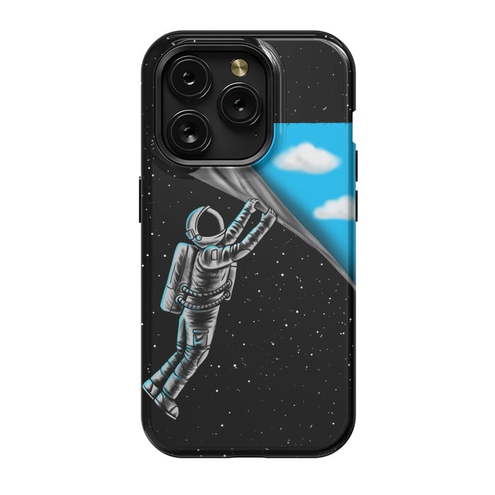 iPhone 15 Pro StrongFit Astronaut open the sky by Coffee Man