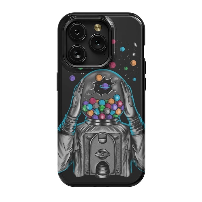 iPhone 15 Pro StrongFit Astronaut Explotion by Coffee Man