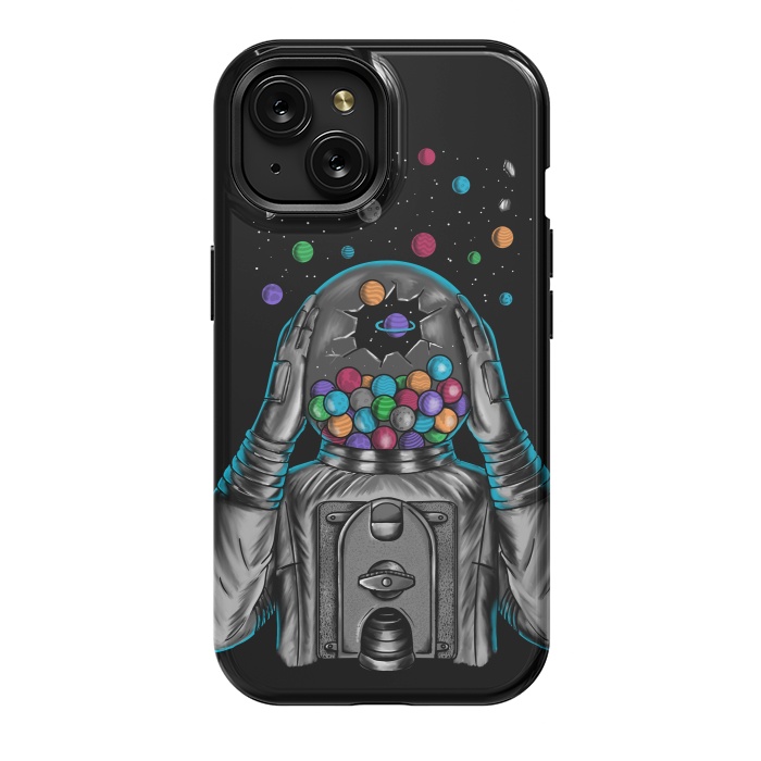 iPhone 15 StrongFit Astronaut Explotion by Coffee Man