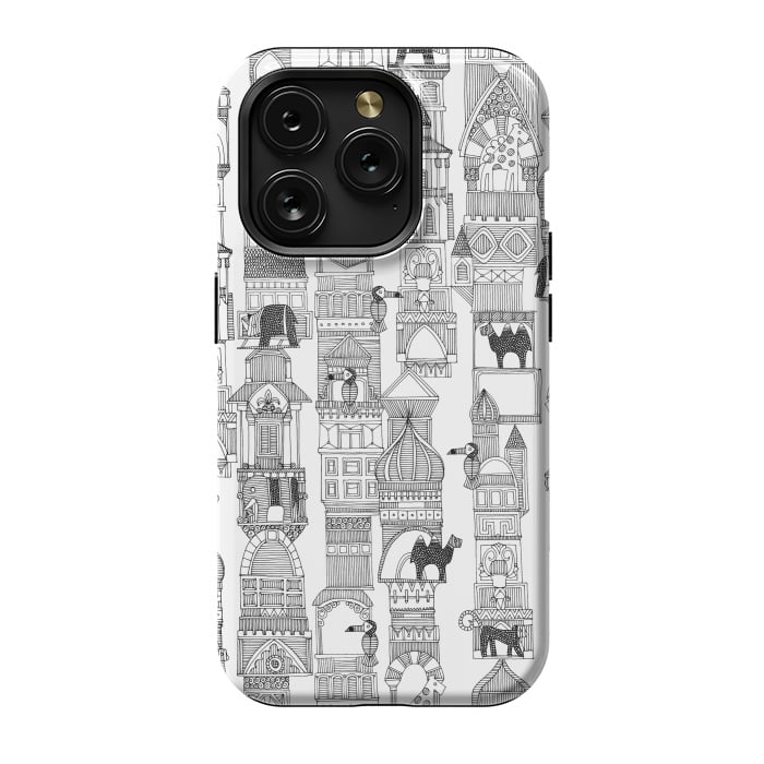 iPhone 15 Pro StrongFit Urban Jungle by Sharon Turner