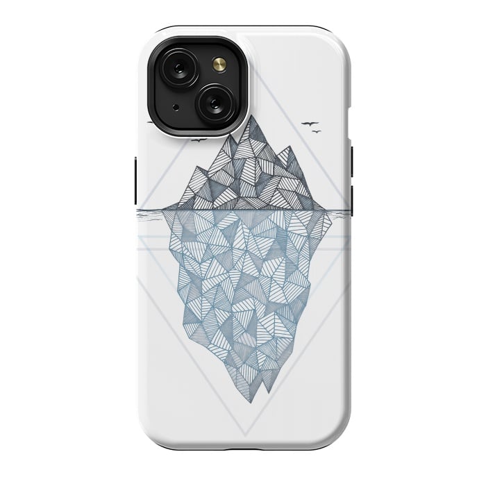 iPhone 15 StrongFit Iceberg by Barlena