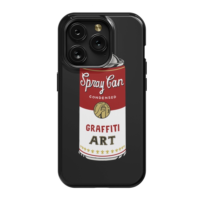 iPhone 15 Pro StrongFit Graffiti Can by Coffee Man