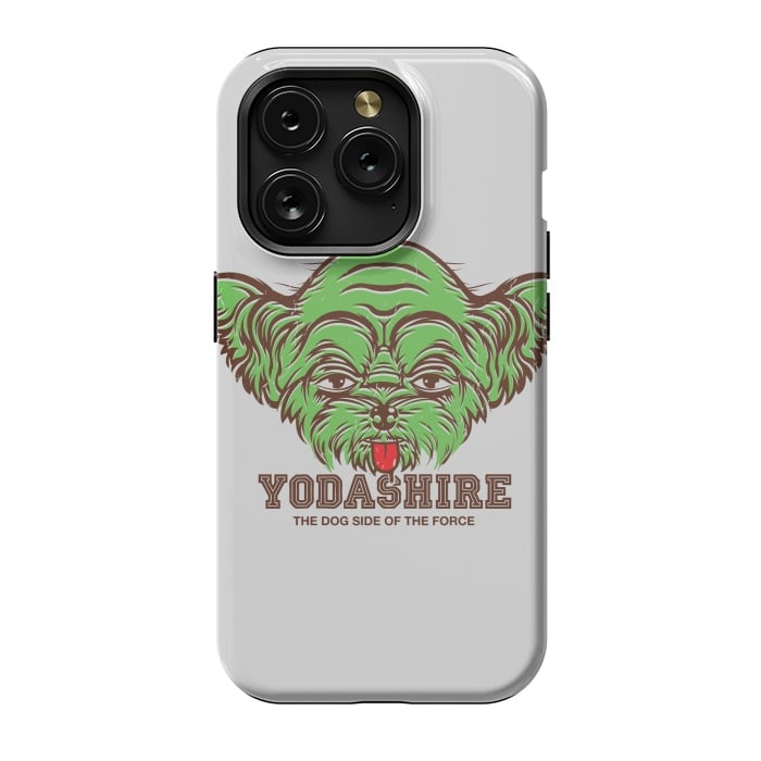 iPhone 15 Pro StrongFit [ba dum tees] Yodashire by Draco
