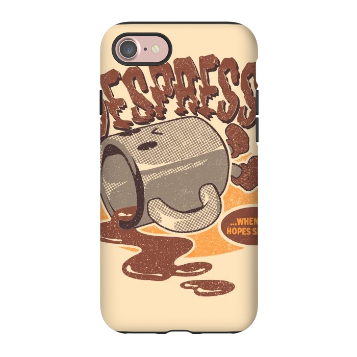 iPhone 7 StrongFit Despresso by Ilustrata