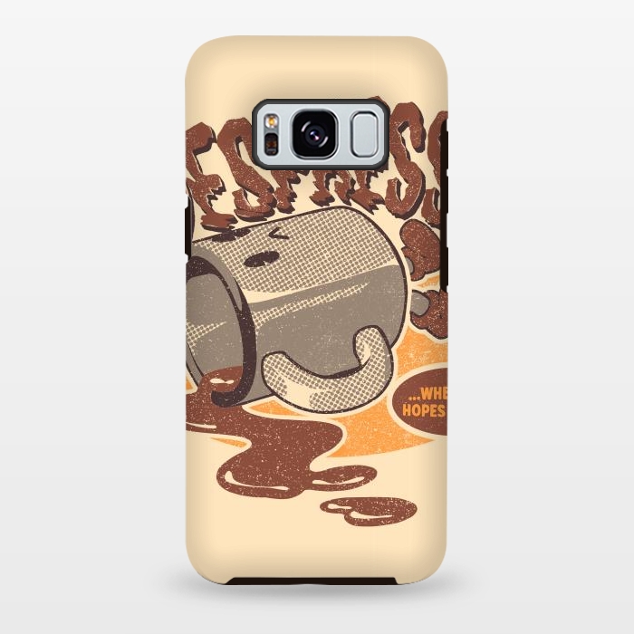 Galaxy S8 plus StrongFit Despresso by Ilustrata