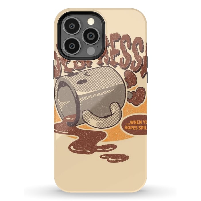 iPhone 13 Pro Max StrongFit Despresso by Ilustrata