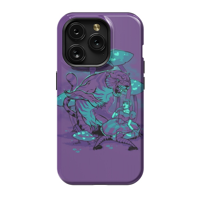 iPhone 15 Pro StrongFit Cheshire Cat by Draco