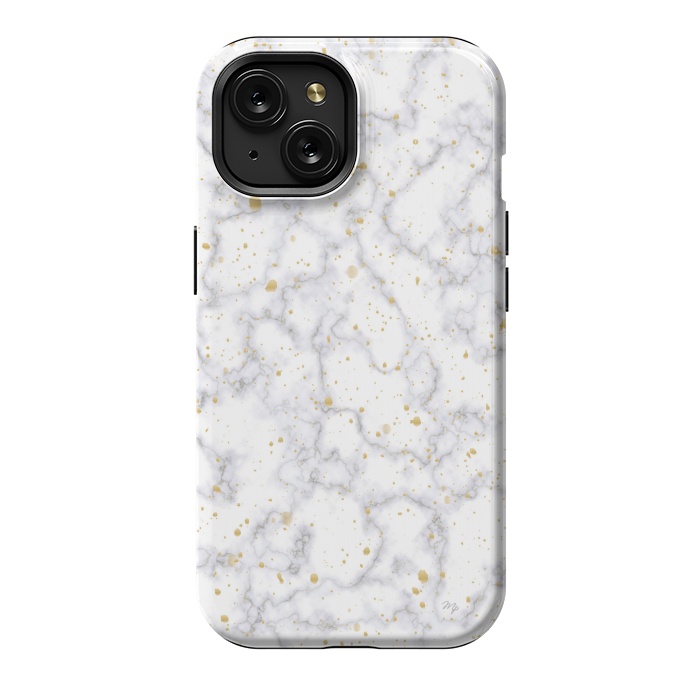 iPhone 15 StrongFit Simply Marble by Martina