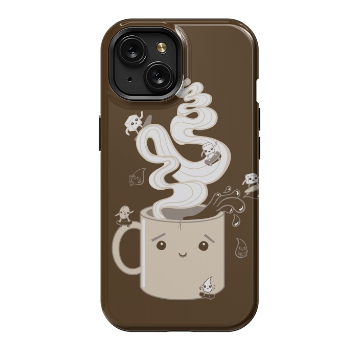 iPhone 15 StrongFit Extreme Coffee Sports by Wotto