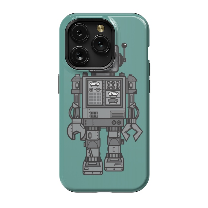 iPhone 15 Pro StrongFit A Vintage Robot Friend by Wotto