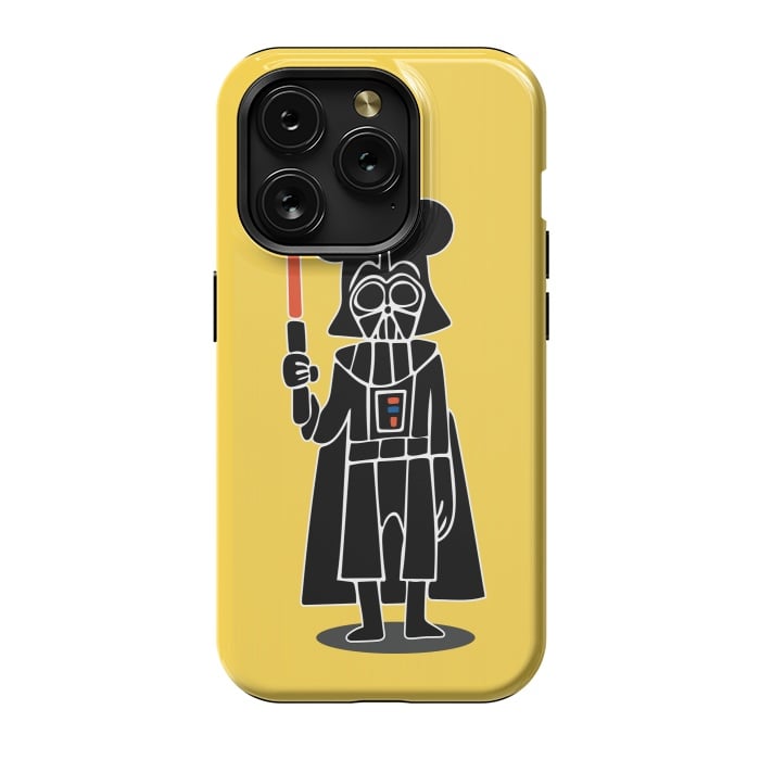 iPhone 15 Pro StrongFit Darth Vader Mouse Mickey Star Wars Disney by Alisterny