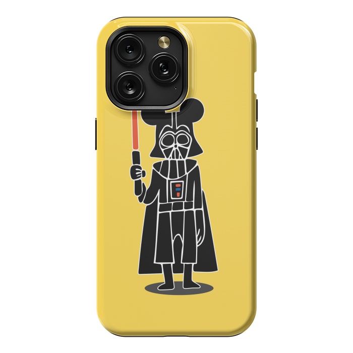 iPhone 15 Pro Max StrongFit Darth Vader Mouse Mickey Star Wars Disney by Alisterny