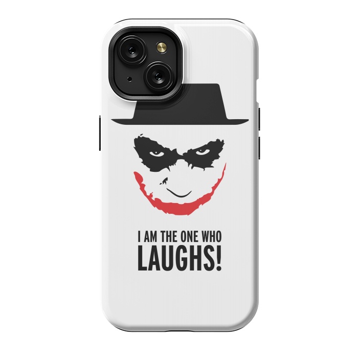 iPhone 15 StrongFit Heisenberg Joker I Am The One Who Laughs Breaking Bad Dark Knight  by Alisterny