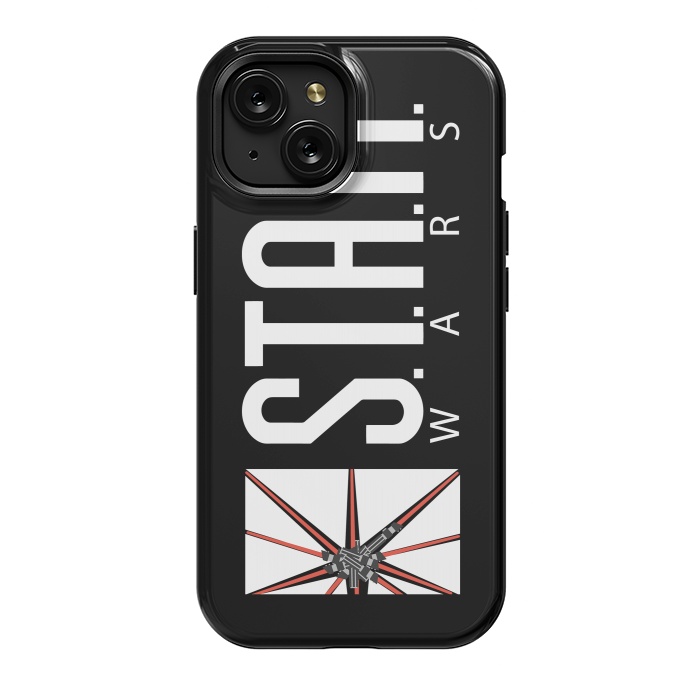 iPhone 15 StrongFit Star Wars Labs Flash DC Comics by Alisterny
