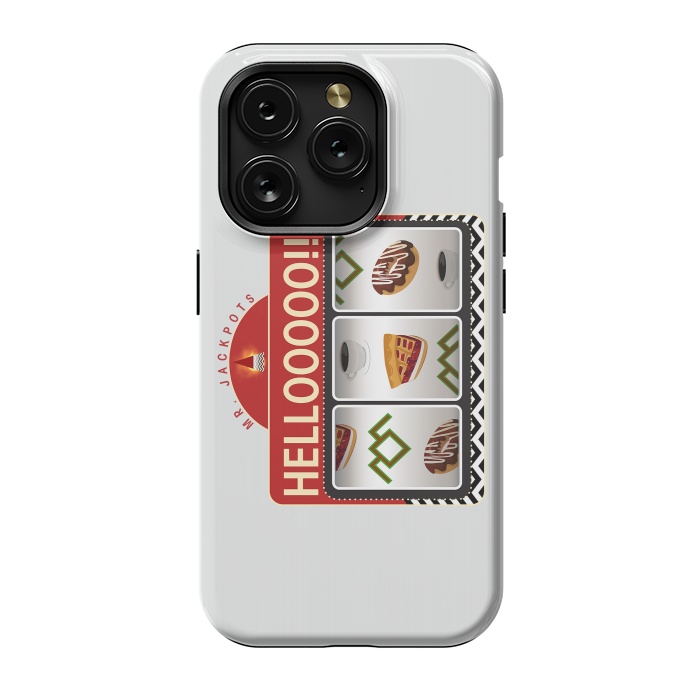 iPhone 15 Pro StrongFit Twin Peaks HELLOOOOO by Alisterny