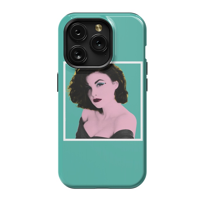 iPhone 15 Pro StrongFit Twin Peaks Audrey Horne Pop Art by Alisterny