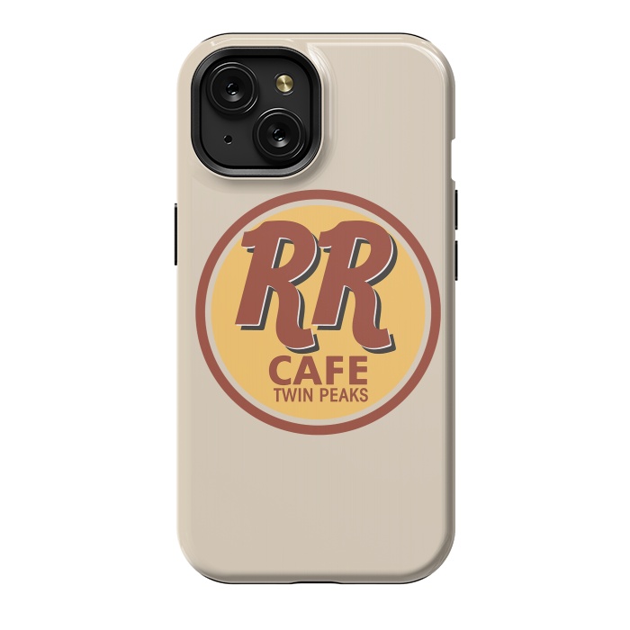 iPhone 15 StrongFit Twin Peaks RR Cafe by Alisterny