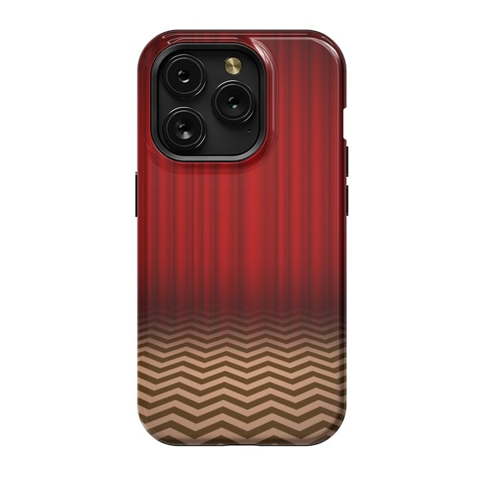 iPhone 15 Pro StrongFit Twin Peaks Red Room by Alisterny