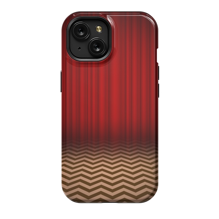 iPhone 15 StrongFit Twin Peaks Red Room by Alisterny