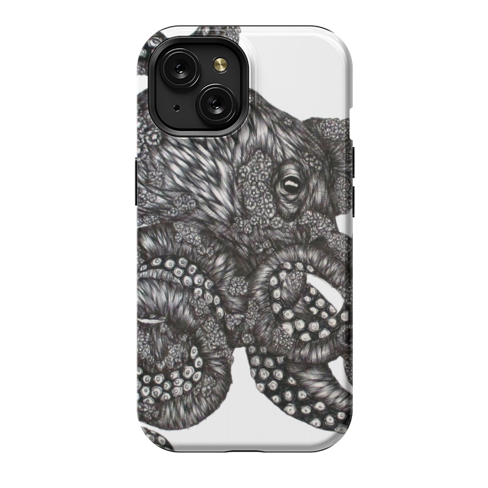 iPhone 15 StrongFit Barnacle Octopus by ECMazur 