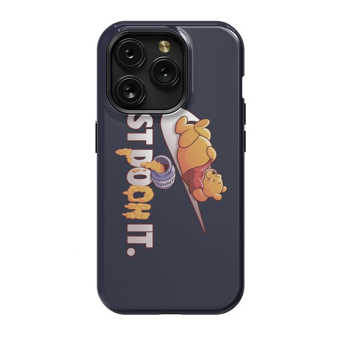 iPhone 15 Pro StrongFit JUST POOH IT by SKULLPY