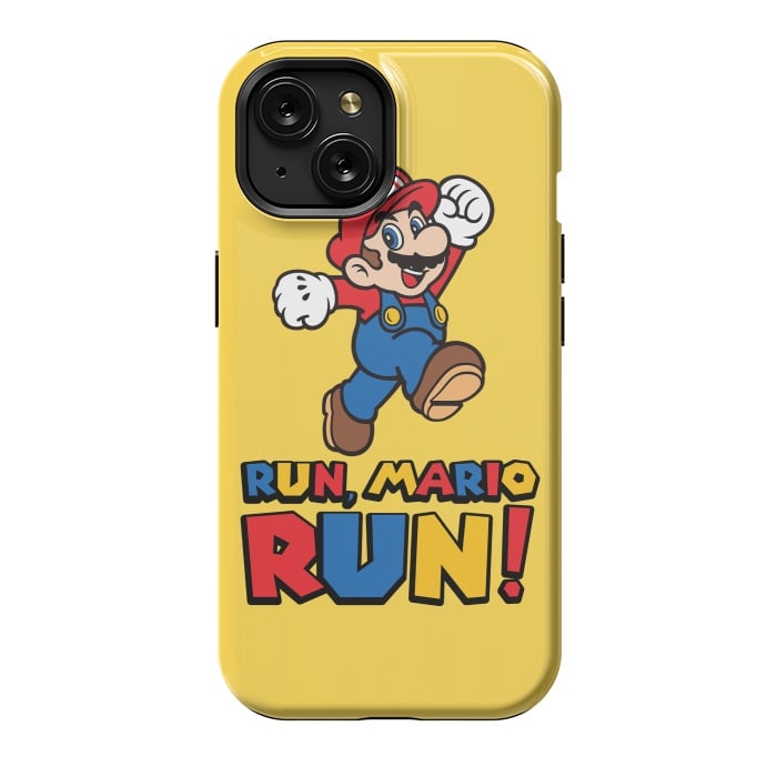 iPhone 15 StrongFit Run, Mario Run by Alisterny