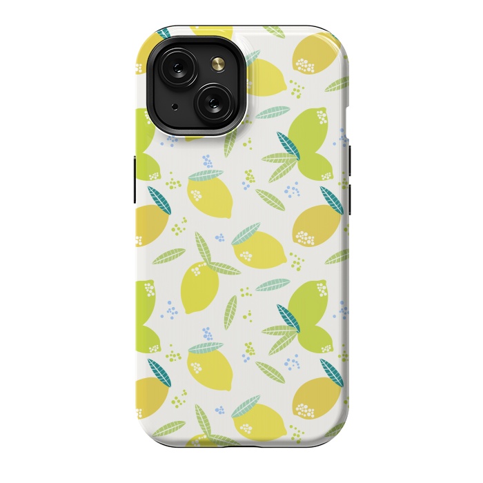 iPhone 15 StrongFit lemons by Edith May