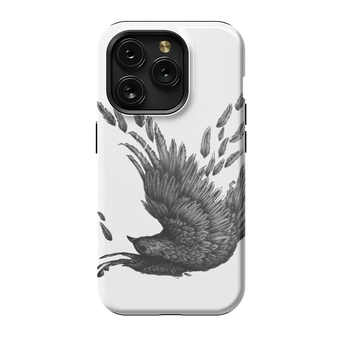 iPhone 15 Pro StrongFit Raven Unravelled by ECMazur 
