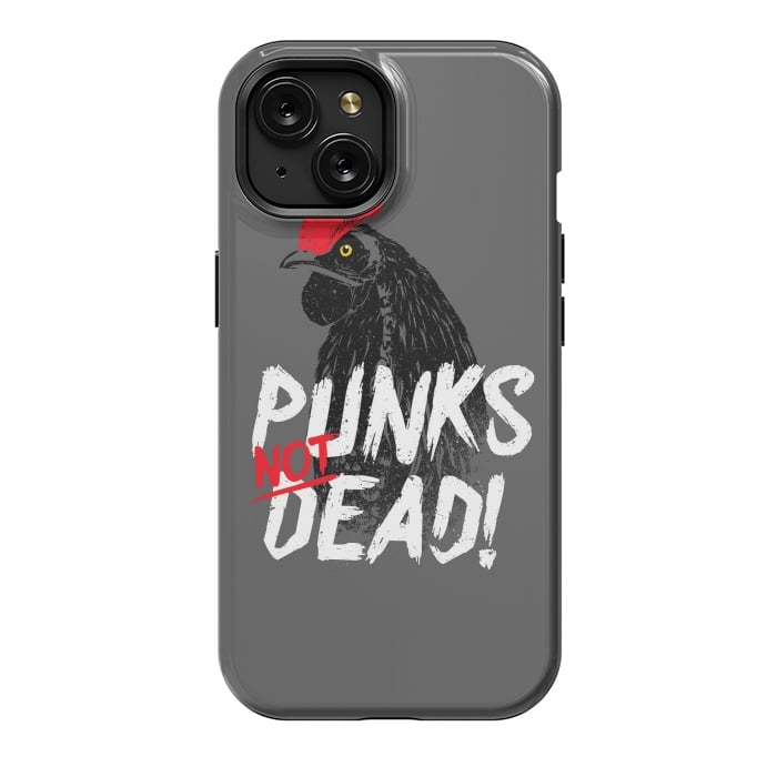 iPhone 15 StrongFit Punks not dead! by Mitxel Gonzalez