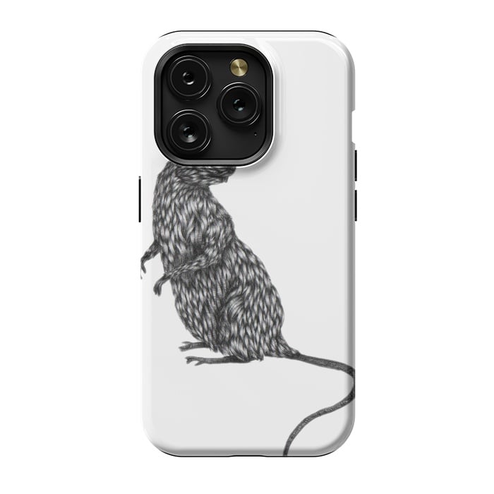 iPhone 15 Pro StrongFit Little Rat by ECMazur 