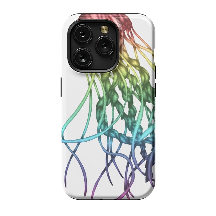 iPhone 15 Pro StrongFit Rainbow Jelly by ECMazur 