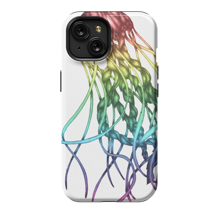 iPhone 15 StrongFit Rainbow Jelly by ECMazur 