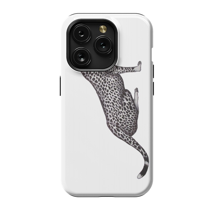 iPhone 15 Pro StrongFit The Cheater | Cheetah by ECMazur 