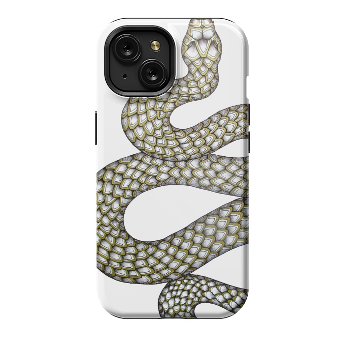 iPhone 15 StrongFit Snake's Charm by ECMazur 