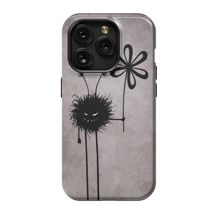 iPhone 15 Pro StrongFit Evil Flower Bug by Boriana Giormova