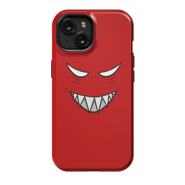 iPhone 15 StrongFit Evil Grinning Face by Boriana Giormova