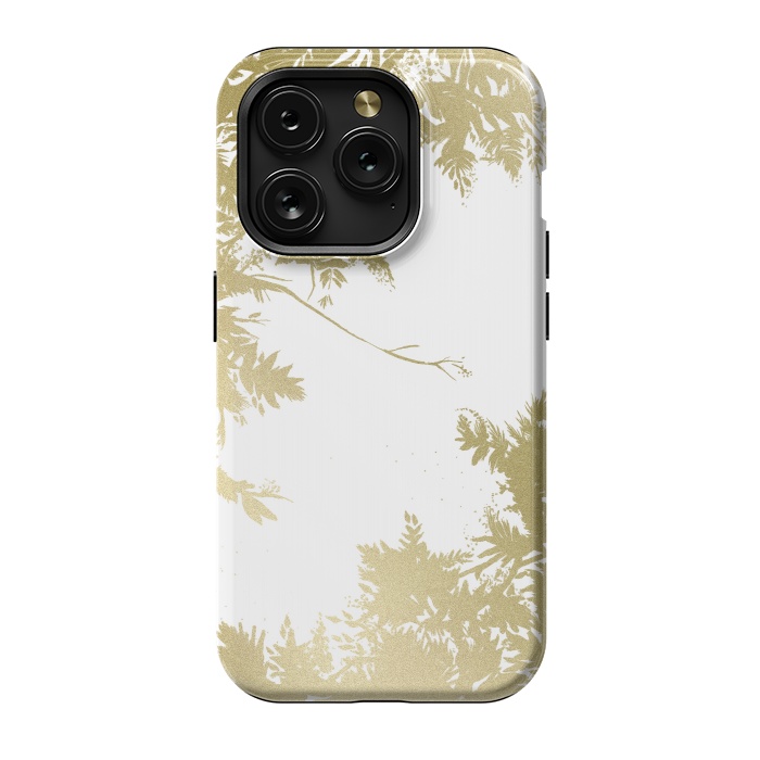 iPhone 15 Pro StrongFit Night's Sky Gold by Caitlin Workman