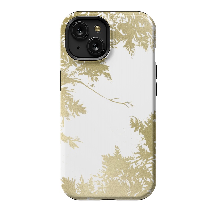 iPhone 15 StrongFit Night's Sky Gold by Caitlin Workman