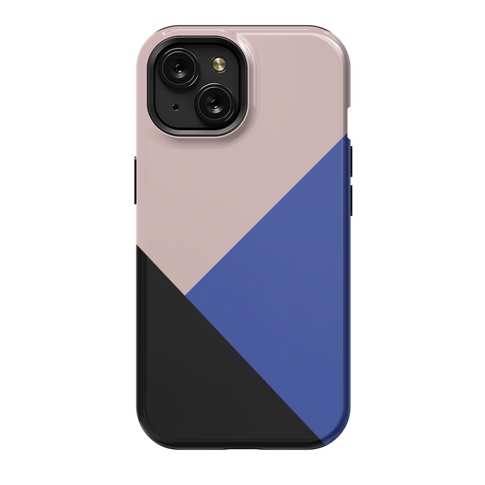 iPhone 15 StrongFit Color Block  by Caitlin Workman