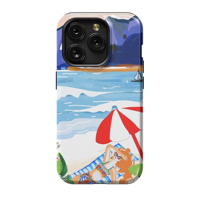 iPhone 15 Pro StrongFit Beach Holiday 3 by MUKTA LATA BARUA