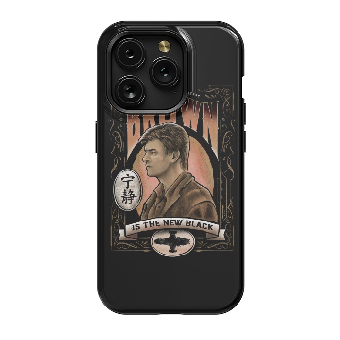 iPhone 15 Pro StrongFit Brown is the new black by Barrett Biggers