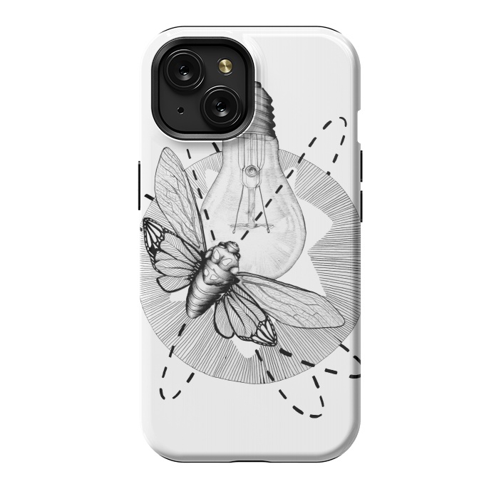 iPhone 15 StrongFit Moth to the Flame by ECMazur 