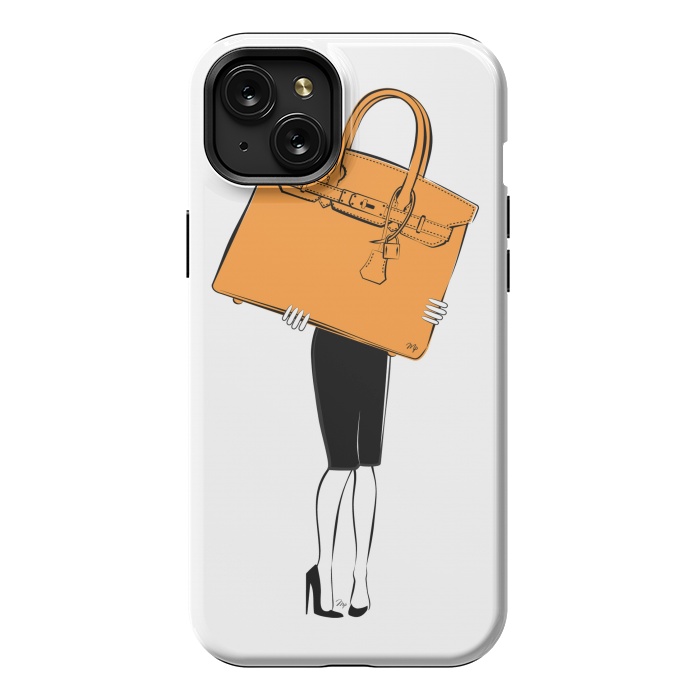 iPhone 15 Plus StrongFit Big Hermes Bag by Martina