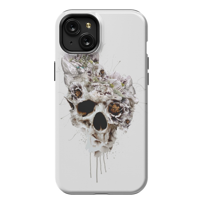 iPhone 15 Plus StrongFit Skull Castle II by Riza Peker