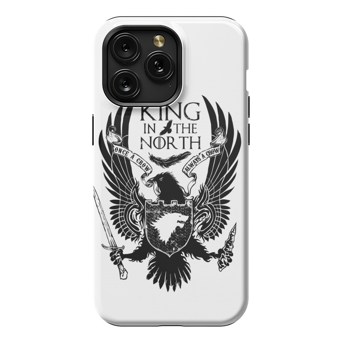 iPhone 15 Pro Max StrongFit Crow in the North by Branko Ricov
